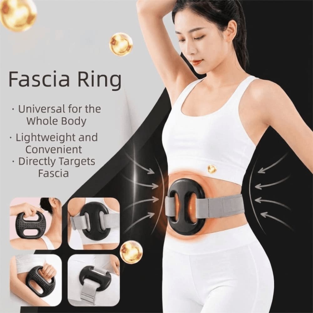 Massageador Portátil Muscular NEDFS , Anel De Fáscia Multifuncional De Corpo Inteiro , Vibração Com De Cinto