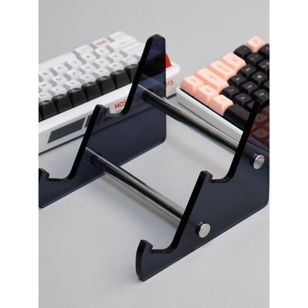 Suporte de exibição de teclado mecânico Suporte de teclado Prateleira de coleção de teclado 68/75/87/98 com suporte de a