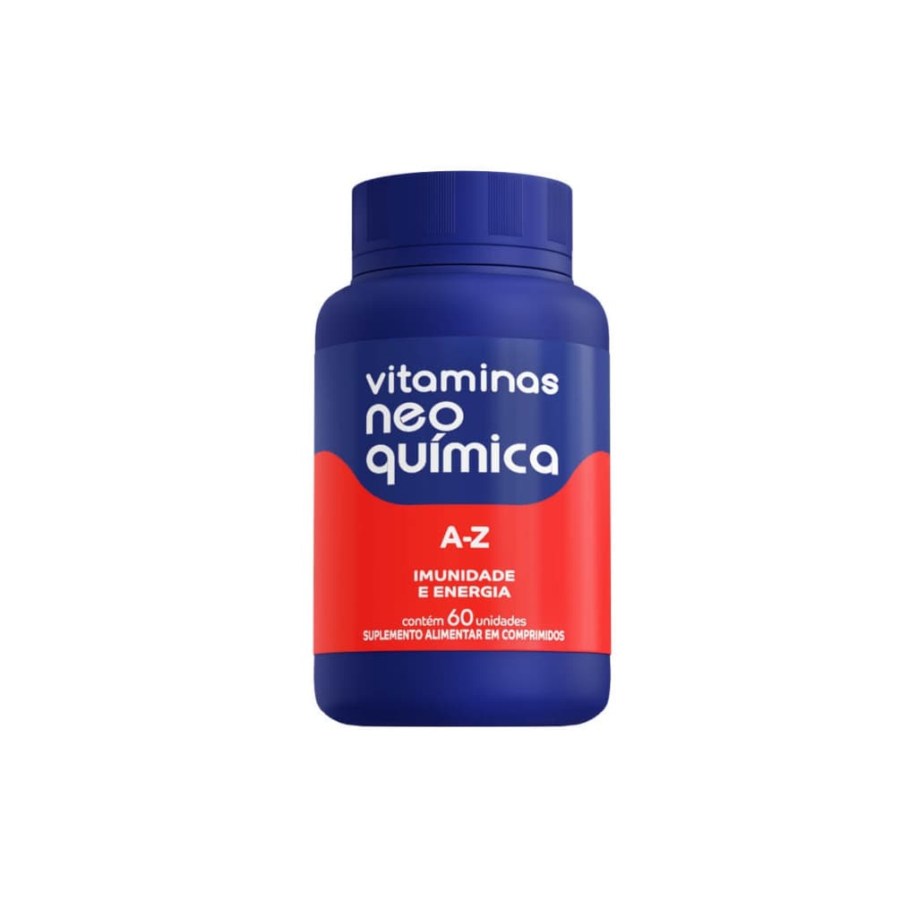 Vitamina A-Z Neo Química Multivitamínico Vitaminas e Minerais Suplemento Alimentar