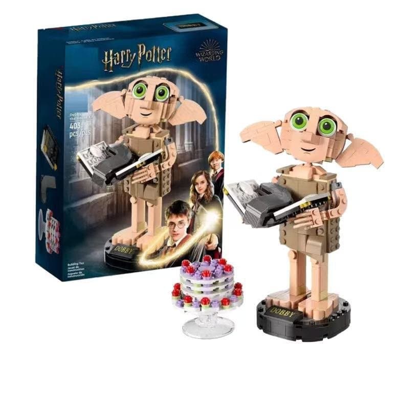 Compatível com o brinquedo de blocos de montar LEGO 76421 Dobby, o Elfo Doméstico da série Harry Potter.