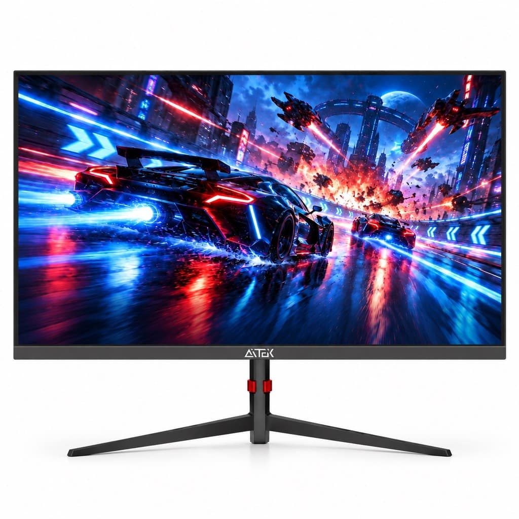 Monitor Gamer Aitek 27" Linha Delta até 240Hz Full HD/4K FreeSync HDMI DisplayPort com Alto-Falante