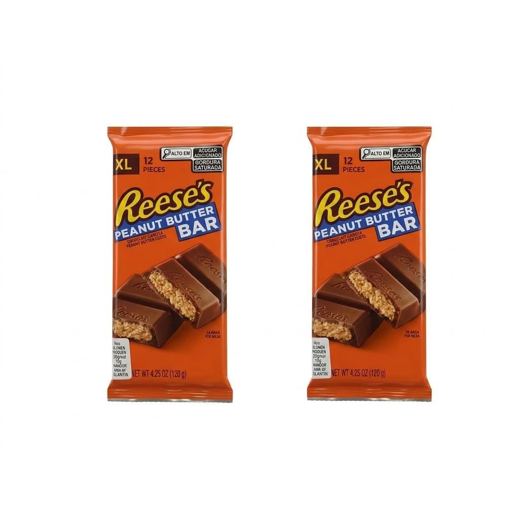 Chocolate Reese's Peanut Butter Bar XL Importado - 2 Un