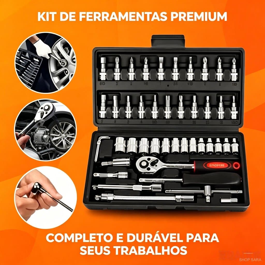 184 Pcs Caixa De Ferramentas Preta Armazenamento Em Camadas Resistente à Sujeira Anti-Manchas