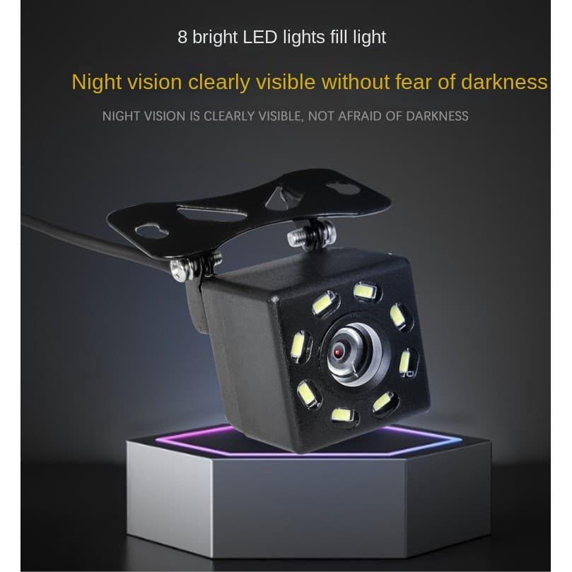 Câmera Do Carro cvbs Com Lâmpada Invertendo Imagem universal Visão Traseira HD Noturna À Prova Dwaterproof Água ccd