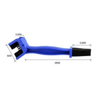 Escova Limpa Corrente Transmissão Universal Moto Acessório Limpeza Casa Moto Carro Bike