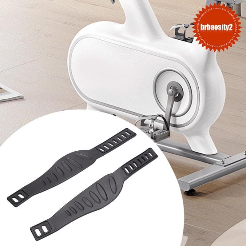[Brbaosity2] Peças Para Bicicletas Ergométricas Correias Universais Pedais De Plástico 33 Cm Faixas Ergonômicas De Supor