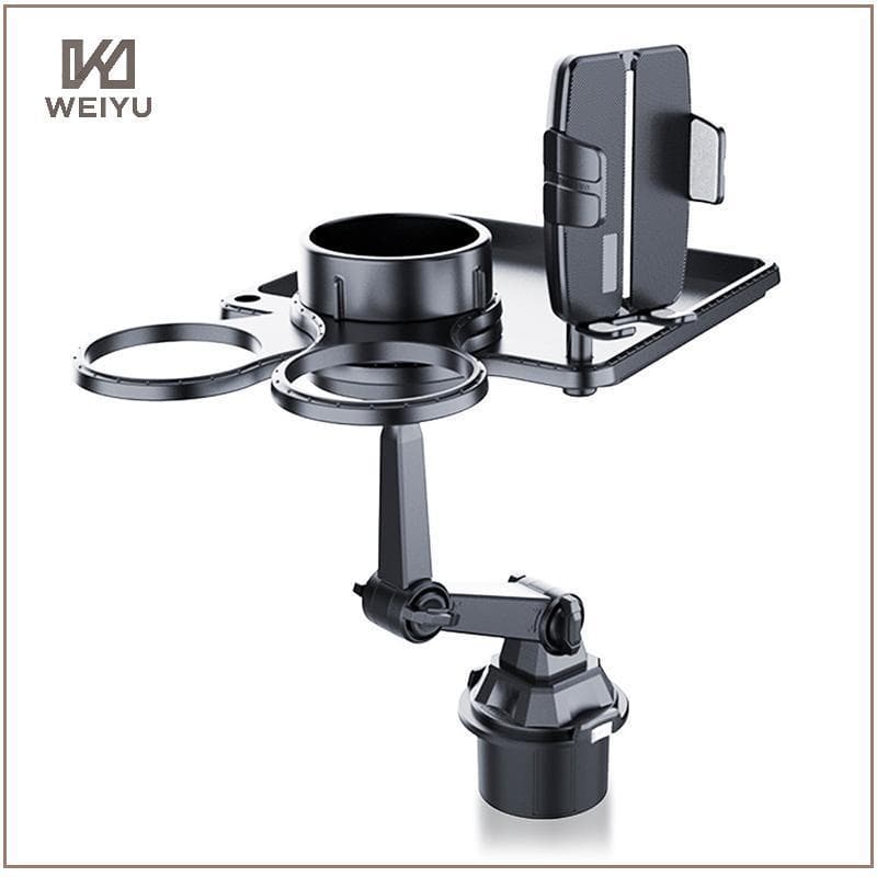 Expansor Portátil De Suporte De Copo Para Carro WEIYU Com Bandeja Armazenamento De Bebidas Seguro E Conveniente BR