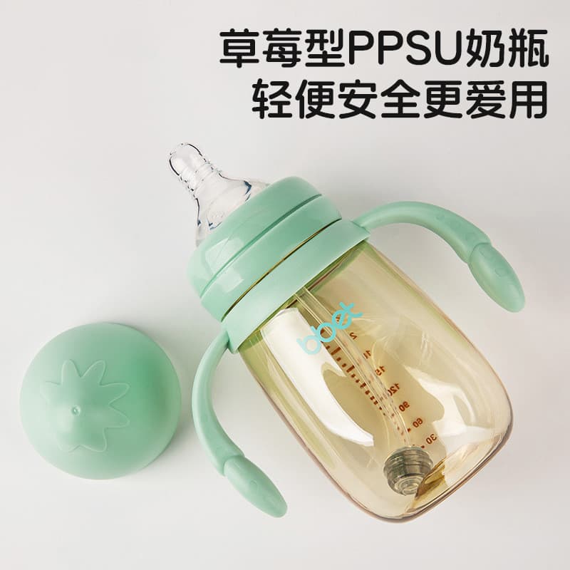 Mamadeira para bebês recém-nascidos de 0 a 3 meses, mamadeira anticólica ppsu240ml, resistente a choques, 0-6 meses, ata