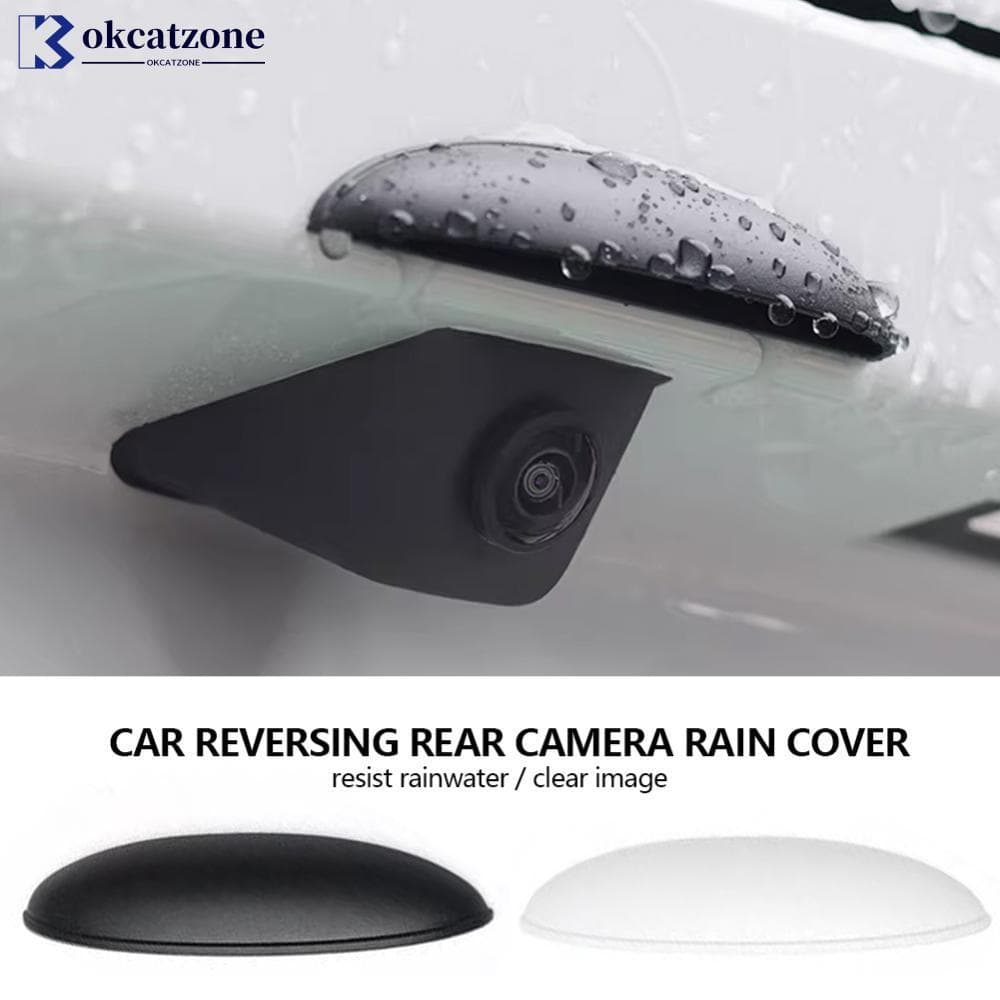 OKCATZONE Universal Visão Traseira Do Carro Câmera De Backup Capa Chuva À Prova Dwaterproof Água Respingo Guarda Para Si