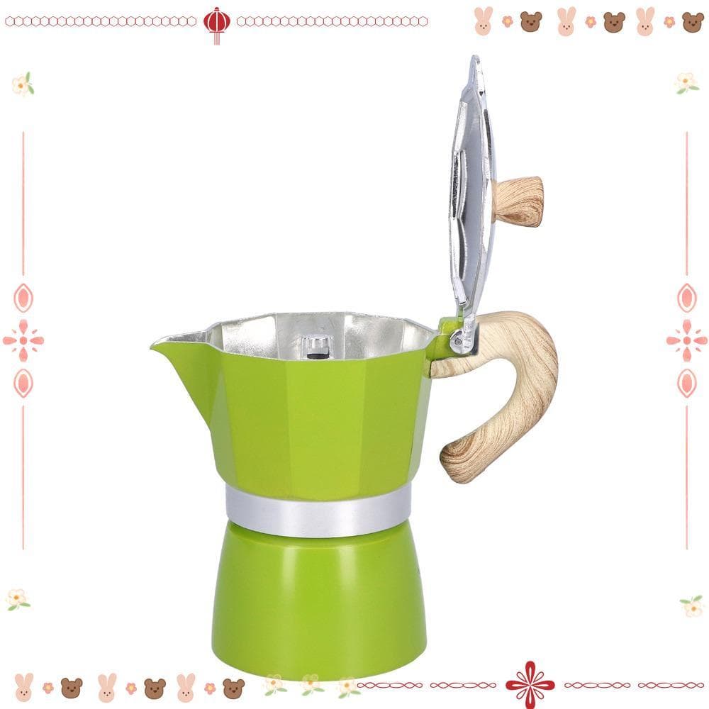 Máquina De Café Expresso Com Fogão, Capacidade De 150ML , 3 Xícaras , Cafeteira Moka , Corpo De Alumínio