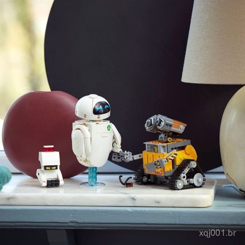 Compatível com o brinquedo de blocos de montar LEGO 43279 da série Disney WALL-E e EVE.