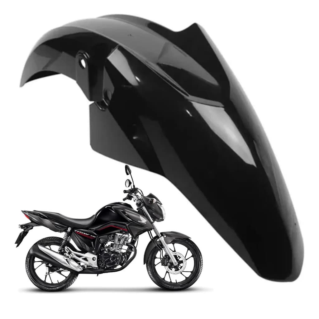 Paralama de Moto Dianteiro HONDA CG FAN/TITAN/START/CARGO 125/150/160 - Ano 2014 À 2024
