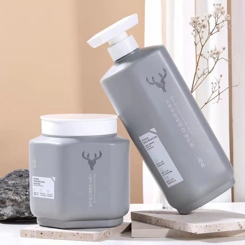 Shampoo shampoo produto genuíno hidratante suave sem vapor o Frizz seco condicionador shampoo reparação Perm da