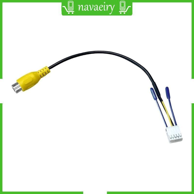 nava Monitor Carro, 10 Pinos Para Adaptador, Instalação Câmera Traseira Estéreo