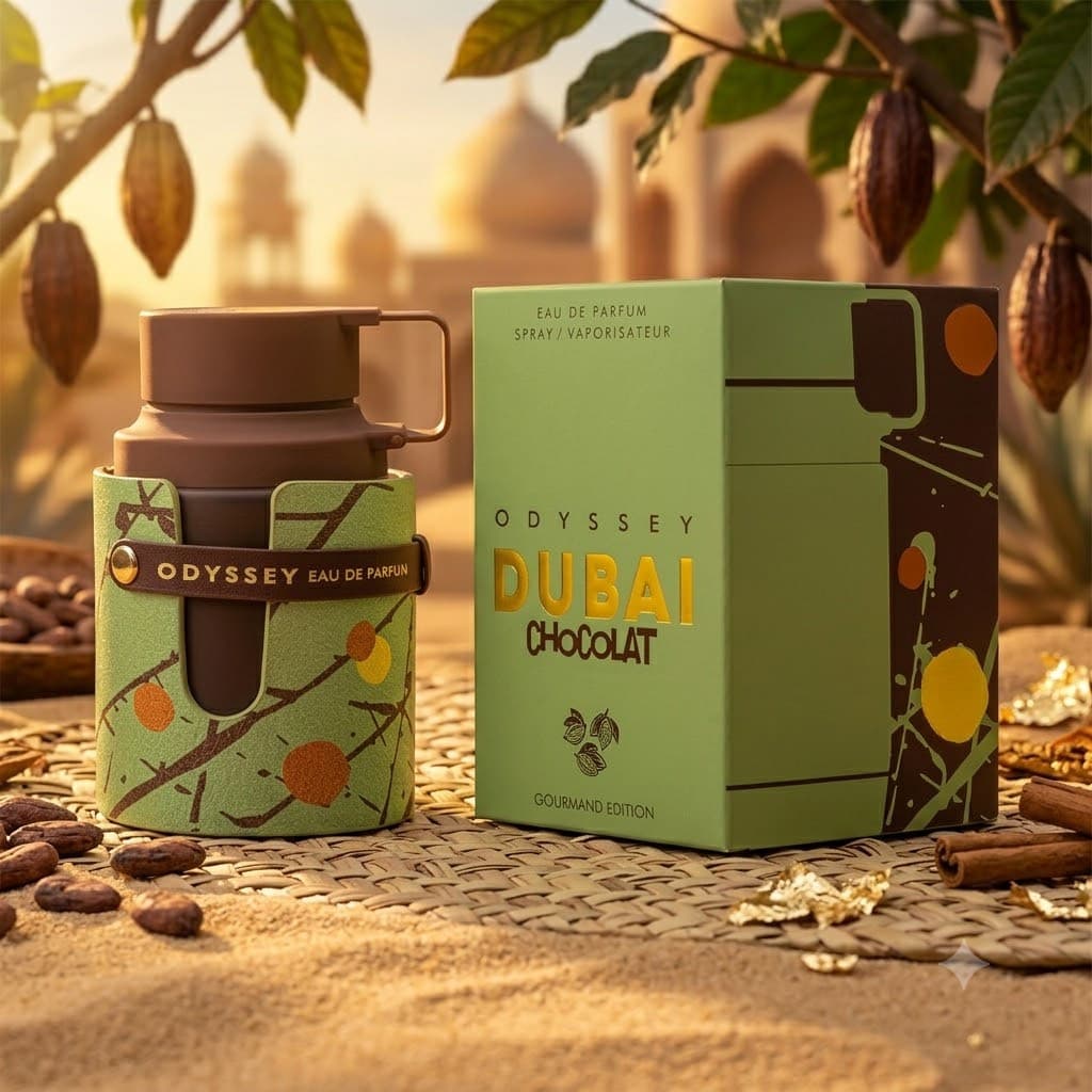 Perfume Armaf Odyssey Dubai Chocolat 100ml EDP Masculino Original Importado | Chocolate Intenso Doce Gourmand