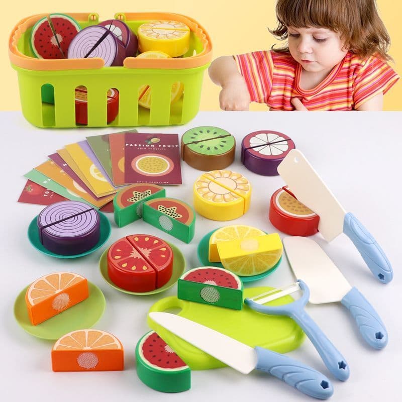 Brinquedos de corte de vegetais frutas vegetais brinquedos educativos jogar casa brinquedos simulação cozinha crianças b