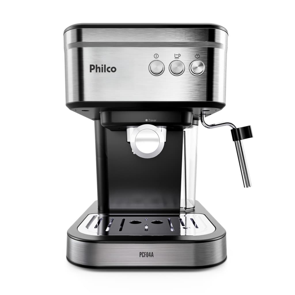 CAFETEIRA EXPRESSO PCF04A INOX 20 BAR DE PRESSÃO PHILCO 127V