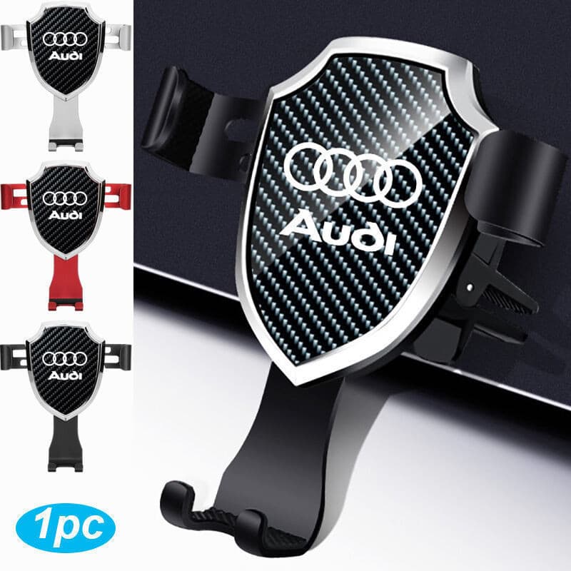 Suporte de celular para carro, acessórios de montagem de celular para Audi S4 S5 S6 S7 A4 A5 Q3 TT A6 A9 A7 A8 A11 A1 Q5