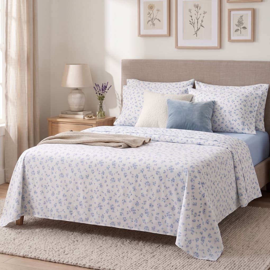 Jogo de Cama King Toque de Seda Primavera lençol cama king jogo cama jogo de cama casal king
