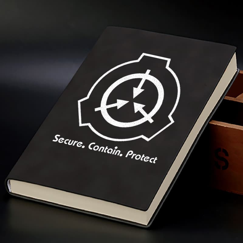 Scp Notebook Foundation Anime Diário Bidimensional Mercadoria Notebook Notebook Presente