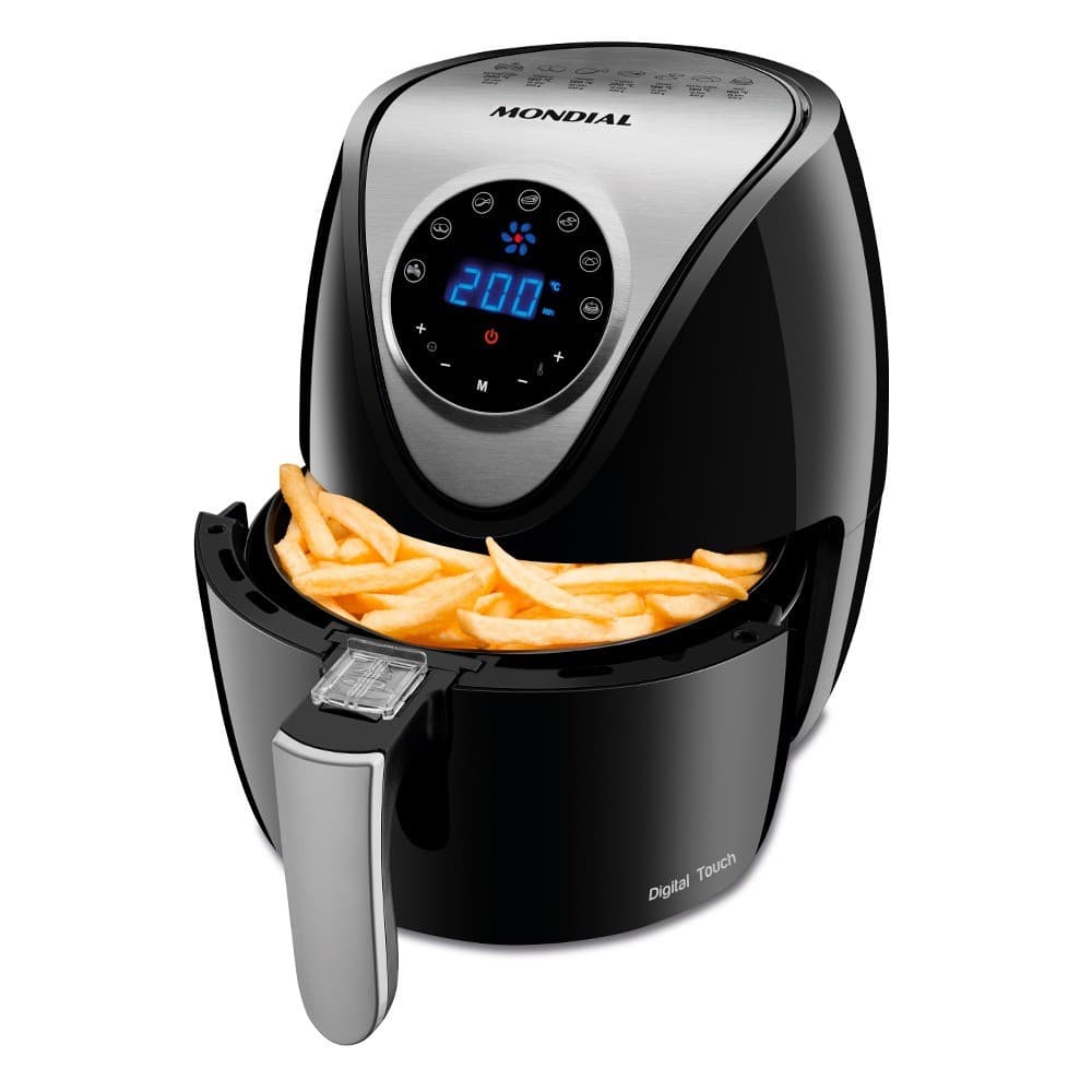 Fritadeira elétrica sem óleo Air Fryer 3,5L 1.500 Watts - AF-30-DI - Mondial