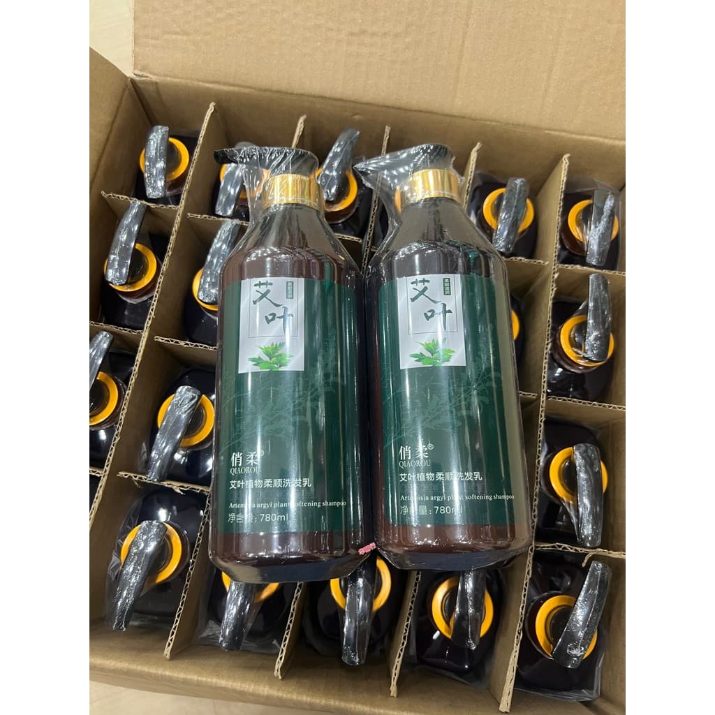 Absinto botânico hidratante shampoo macio anti-coceira anti-caspa reparação controle de óleo shampoo absinto 780ml