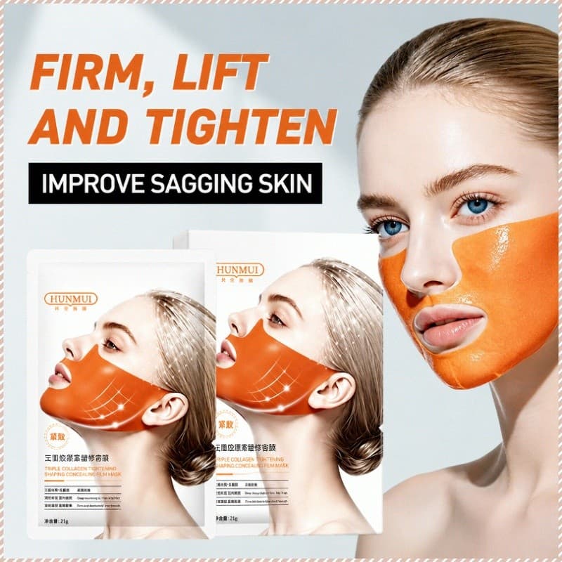 【Pele Radiante】Máscara firmadora e lifting de colágeno triplo JMY/Cuidados com a Pele/Anti-idade/Elasticidade