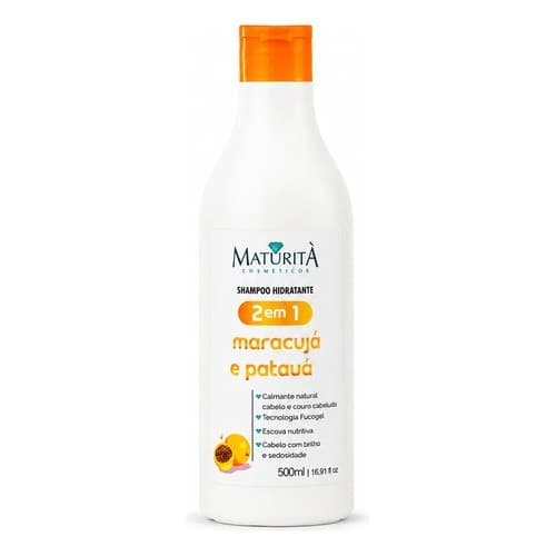 Shampoo Hidratante 2 Em 1 Maturità Maracujá E Patauá 500ml