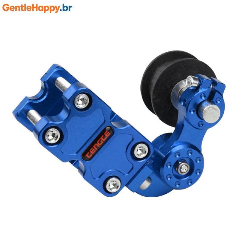 GentleHappy Acessórios De Ajuste Universal Para Motocicleta , Ajustador De Corrente De Roda , Tensor De Rolo Moto , Moto