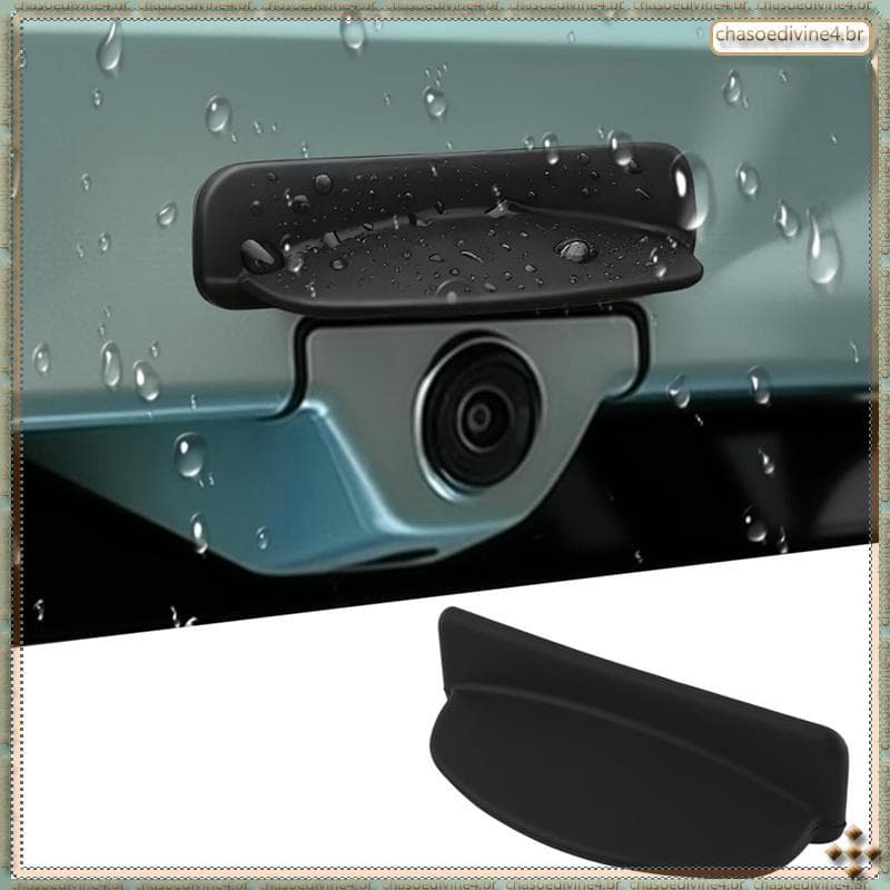 [Ykr] Capa De Câmera De Backup Com Visão Traseira , De Silicone Para Carros , Protetora De Chuva , Acessórios Universais