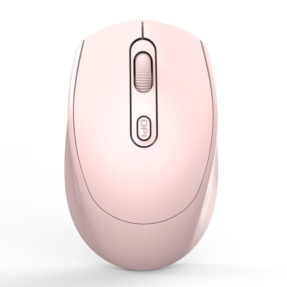Mouse Sem Fio Verde Mini Ergonômico Silencioso Para Notebook De Modo Único