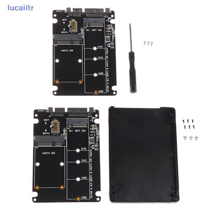 lucaiitr M . 2 SATA Para Gabinete Externo USB 3.0 Adaptador NGFF SSD E HDD BR