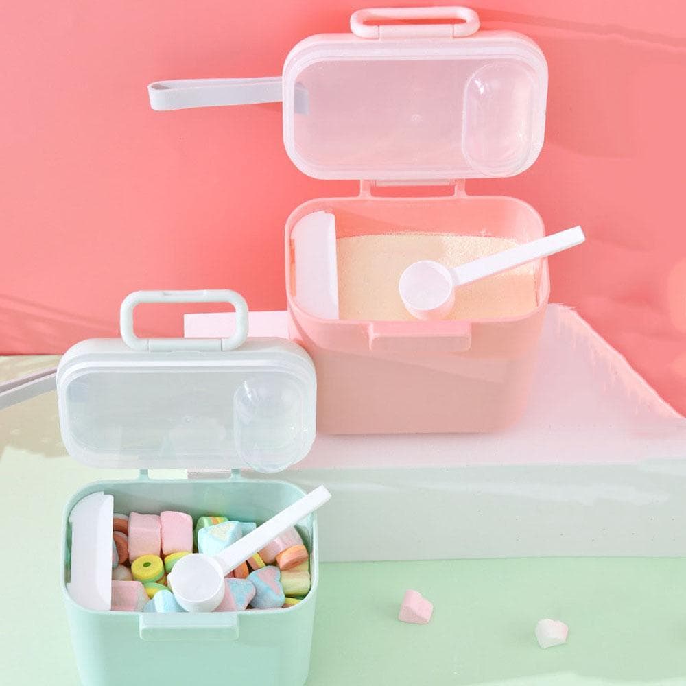 Caixa De Leite Em Pó Comida Para Bebê Infantil Nova Armazenamento De