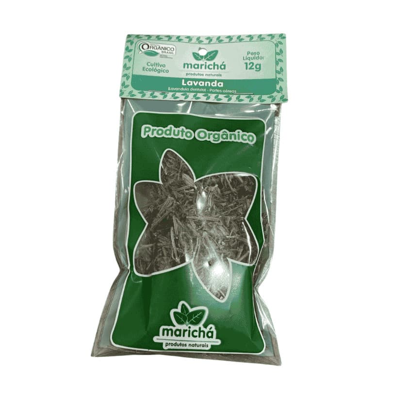 Chá orgânico: Lavanda 12g