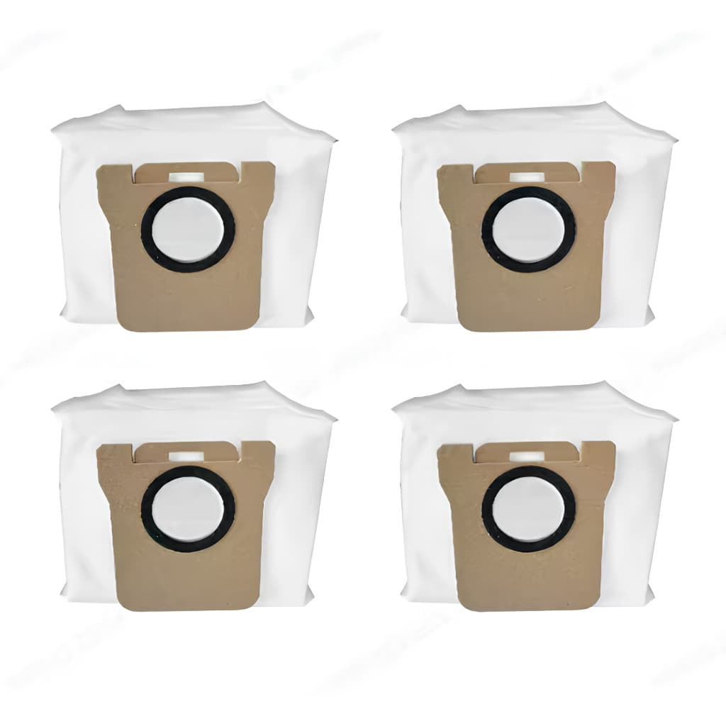 Kit 4 Sacos Coletor de Pó para Robô Aspirador Compatível com  X10+ X20+ X20 Plus