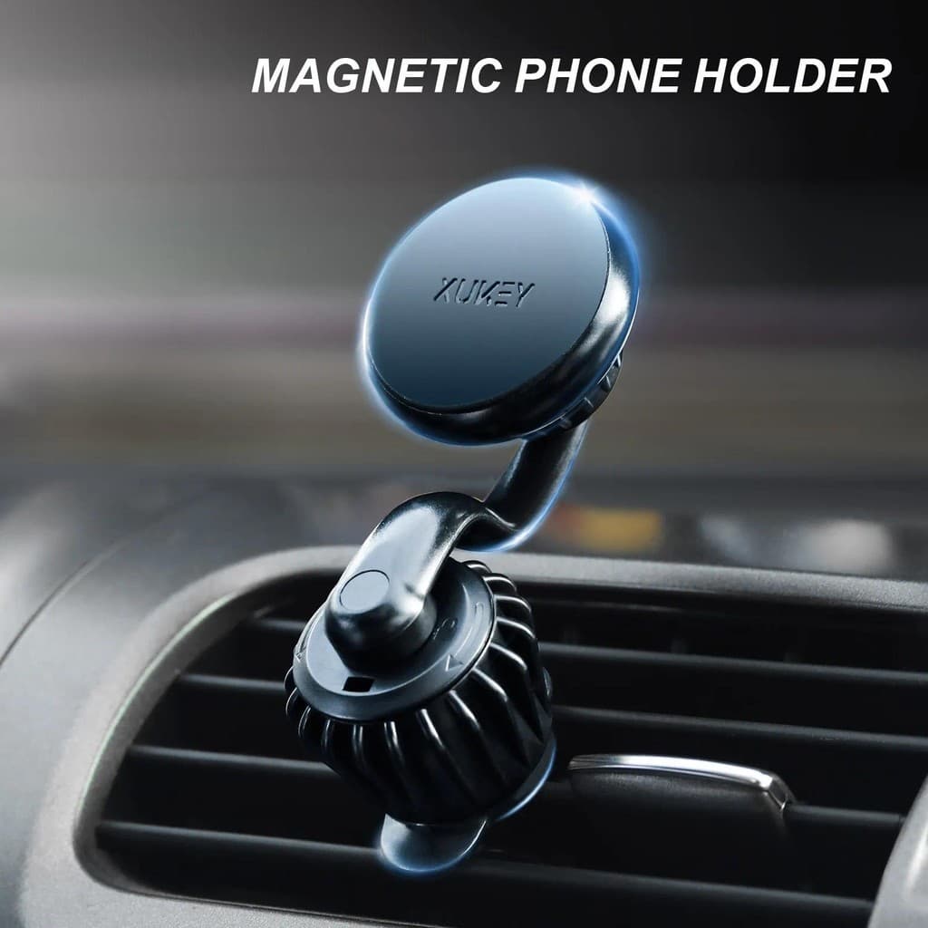 Suporte Magnético Do Telefone Carro 360 Girar Para iPhone 14 13 GPS Ajustável Ímã De Ventilação De Ar Móvel