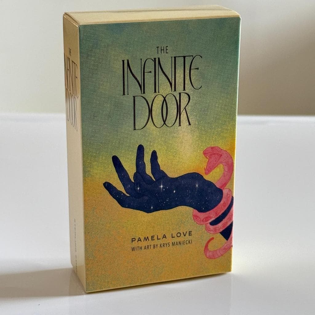 Cartas De Tarô Da Porta Infinita , 78 Peças , Inglês , Reunião De Família , Adivinhação , Jogo De Tabuleiro , heqoibr