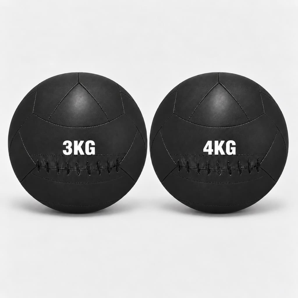 Kit 2 Bolas Medicinais Wall Ball para Treino Funcional Musculação Academia e Exercícios Fitness