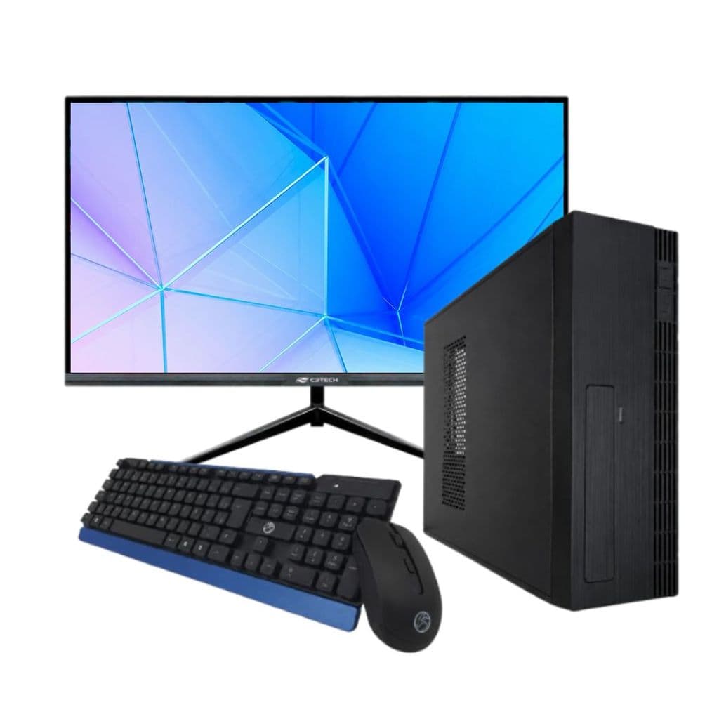 Computador Pc Slim i7 6.ª 16GB DDR4 SSD 960GB WIFI Monitor Led 23" Bivolt
