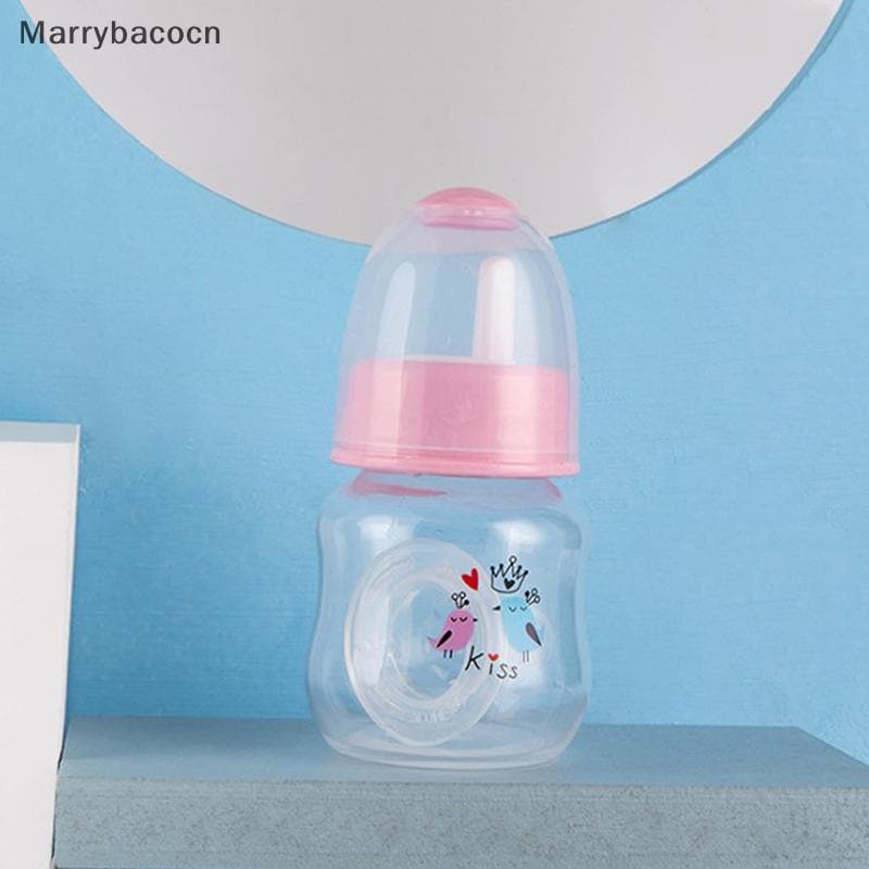 [MAR] Mamadeira Para Amamentação De Bebê Recém-Nascido 60ml Chupeta PP Leite Água Alimentação Fofa COD