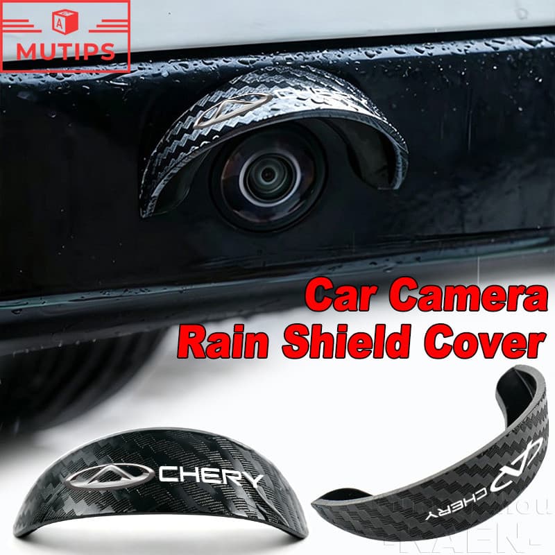 Chery Capa De Chuva Para Câmera De Carro , Visão Traseira , Backup , À Prova , PVC , Viseira Solar Tiggo 8 Pro 7 Plus Om