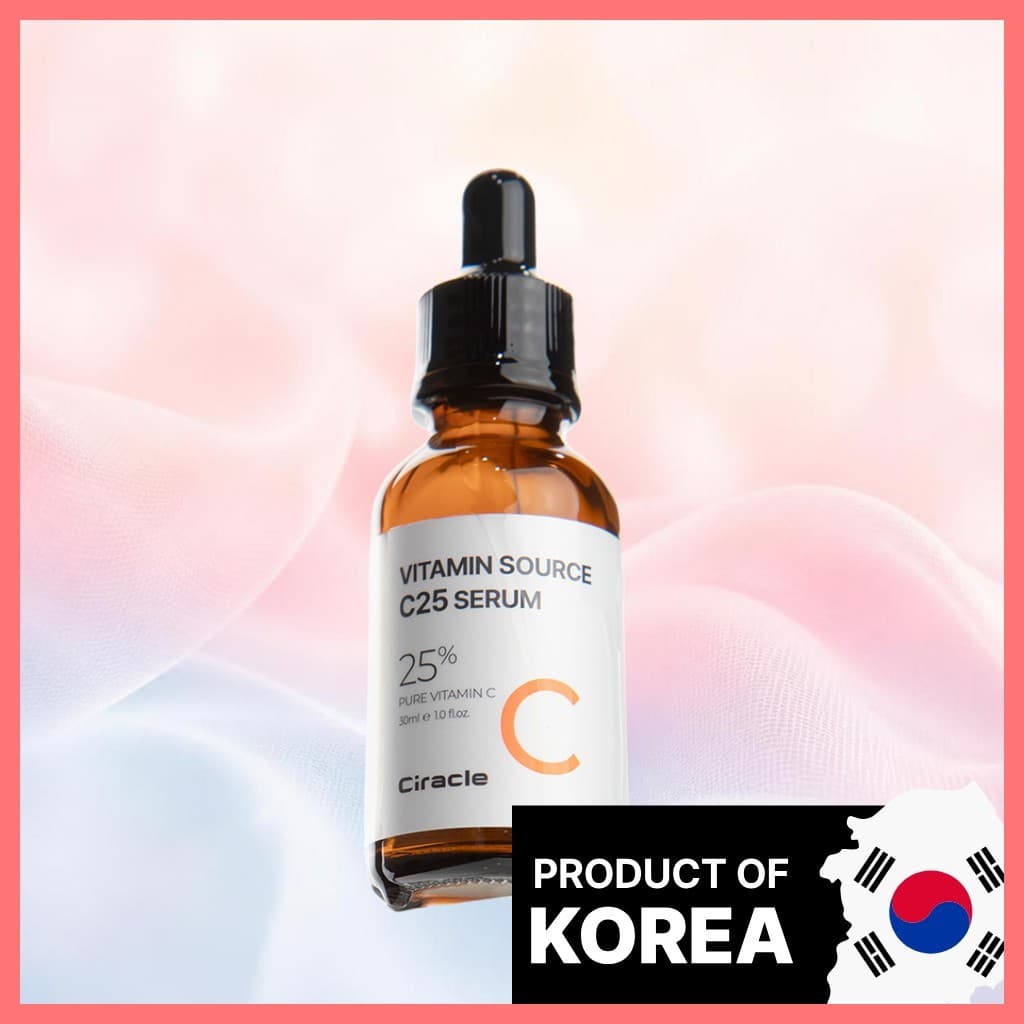 [ciracle] Soro De Fonte De Vitamina C25 , 25 % C Pura , 30ml , 1 Unidade/Coreano/Por Querido k mates