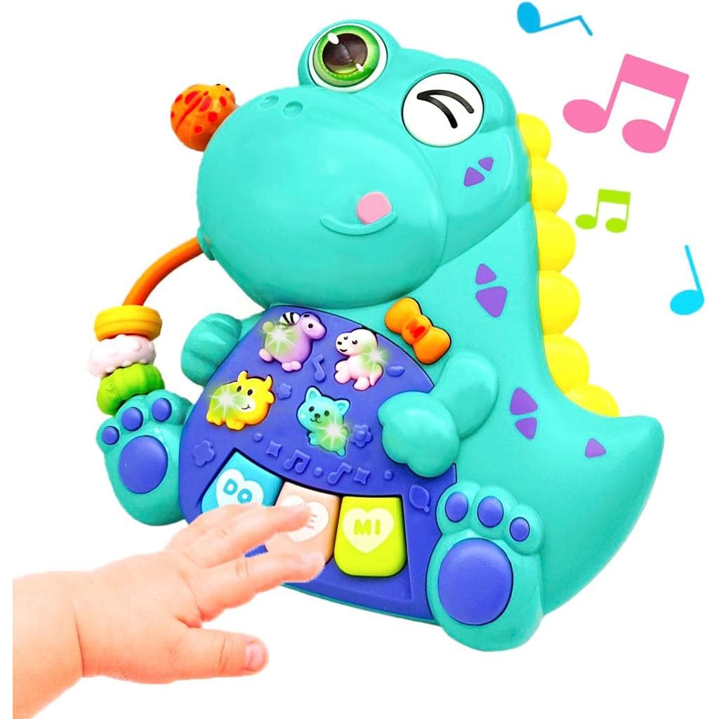 Brinquedos Musicais para Bebês de 1 Ano, Meninos e Meninas, Brinquedo Educativo Musical com Luzes para Crianças Pequenas