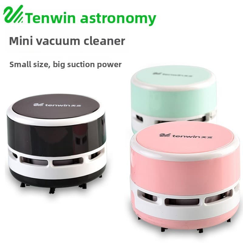 Mini aspirador de pó elétrico portátil para limpeza de detritos de mesa doméstico pequeno aspirador de pó 