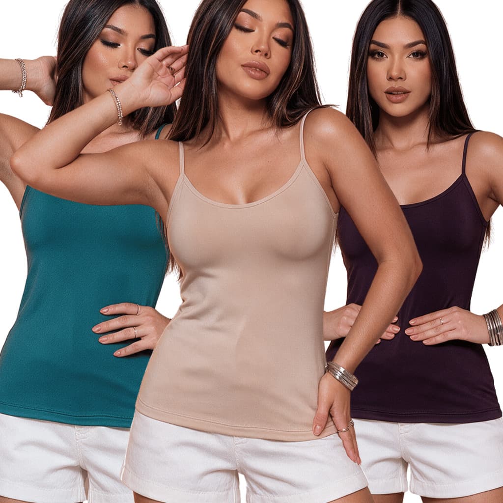 Regata Feminina Segunda Pele Fitness Academia Blusa Básica Feminina Regata Justa Treino Caminhada Roupa Fitness