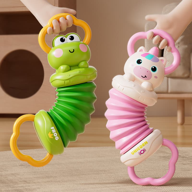 Brinquedo Acordeão Infantil, Mini Instrumento Musical para Bebês, Brinquedo Educativo para Desenvolvimento Musical