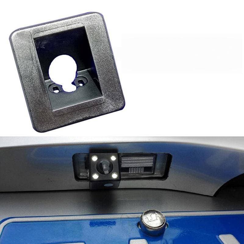 1 Conjunto Universal Veículo Reverso Cam Ba Up Titular Câmera De Visão Traseira Do Carro Braet Placa Luzes Montagem Para
