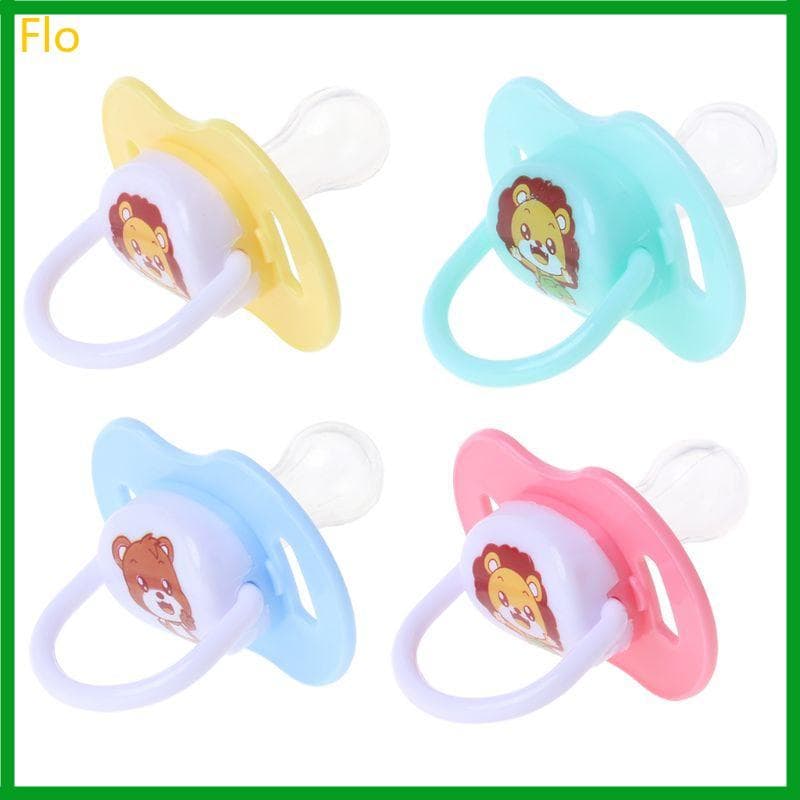 Flo Bebê Silicone Chupeta Calmante Mordida Suprimentos Apaziguar Chupetas Mamilo