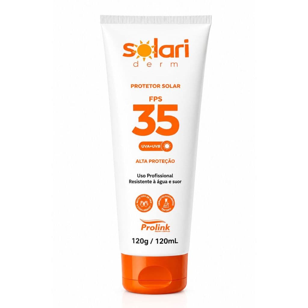 Protetor Solar Solari FPS 35 Facial Corporal 120g Dermachem 