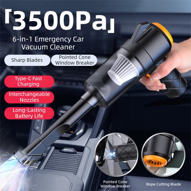 Portátil multifuncional de alta potência carro molhado seco dupla utilização sem fio Motor sem escova aspirador de pó po